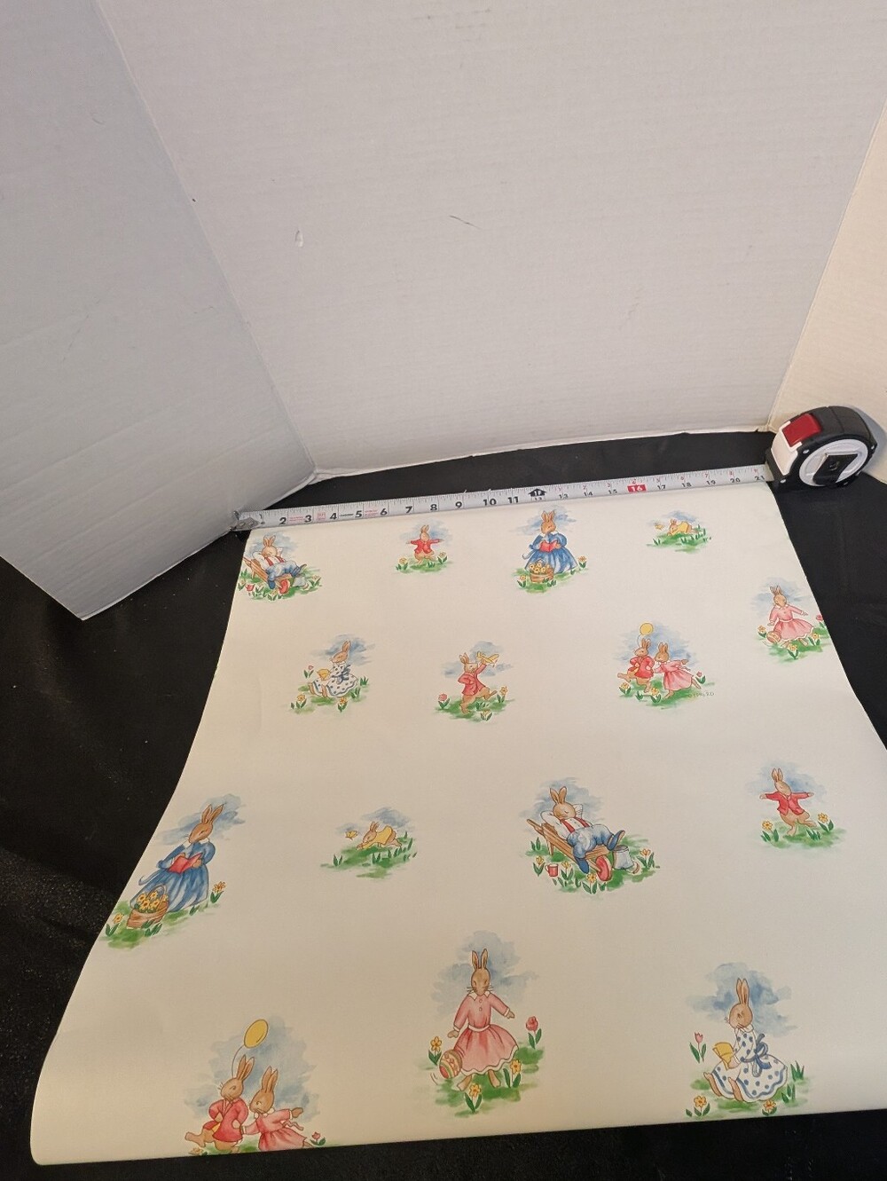 The Tale Of Peter Rabbit Beatrix Potter Wallpaper Roll Crafts Home Nursery 1996